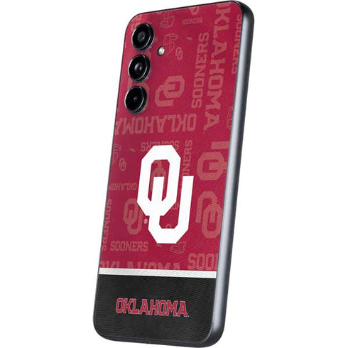 University of Oklahoma Split Jersey Galaxy A54 5G Skin